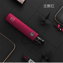 Load image into Gallery viewer, OLYCAT Ultralight Automatic Umbrella Rain Women Simple Color Sunscreen Anti UV Travel Sun Umbrella Clear Parasol 6K Windproof