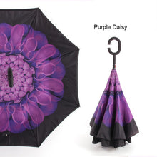 Load image into Gallery viewer, Reverse Umbrella Inverted Anti UV Umbrella Man Umbrellas C Handle Windproof Women Sun and Rain invertido Paraguas Parapluie