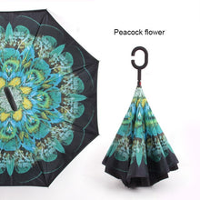 Load image into Gallery viewer, Reverse Umbrella Inverted Anti UV Umbrella Man Umbrellas C Handle Windproof Women Sun and Rain invertido Paraguas Parapluie